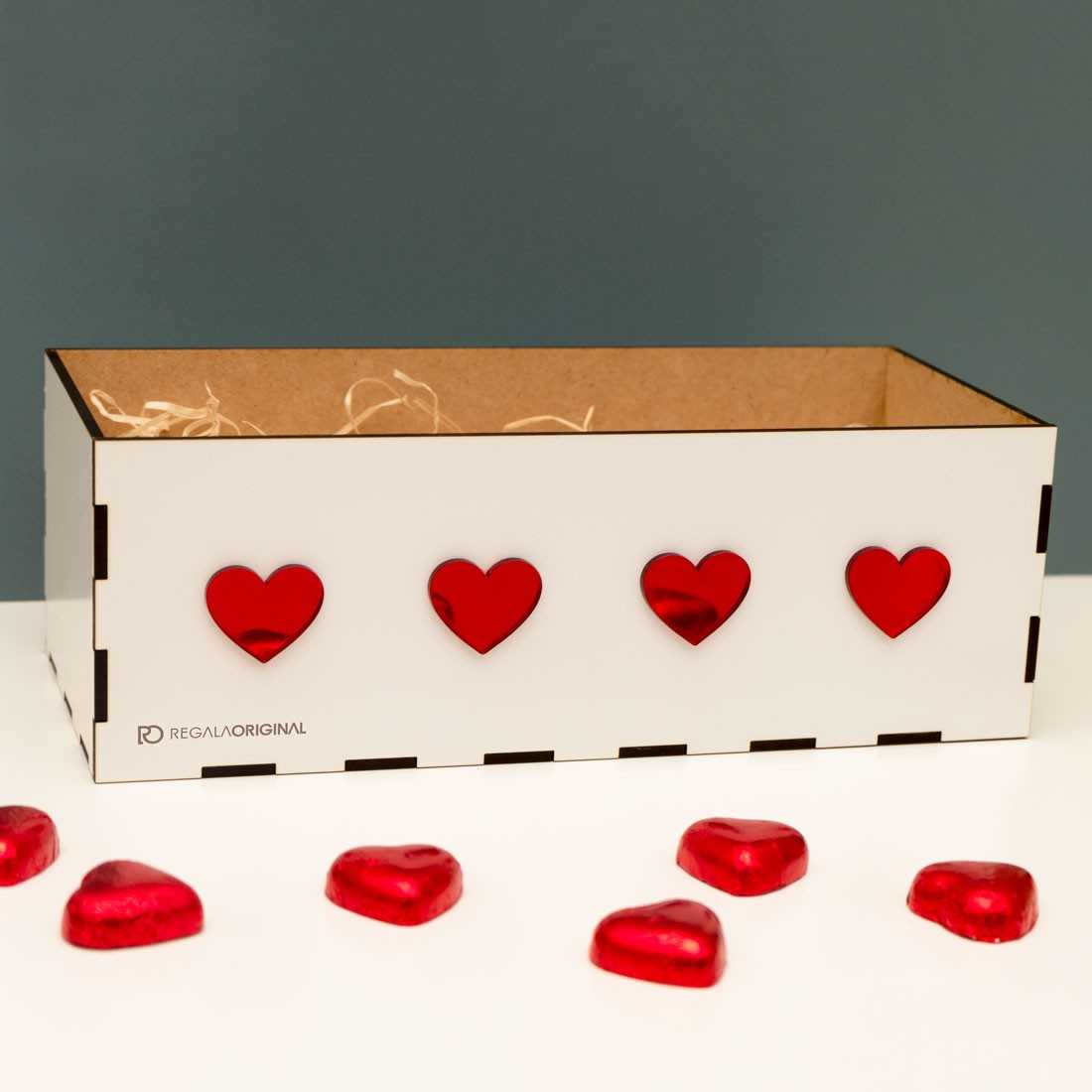 Cajas de madera para regalo - Caja Amorosa ❤️ - cajas de madera para regalar
