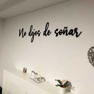 Frase en madera para...