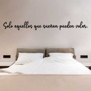 Frase en madera para...