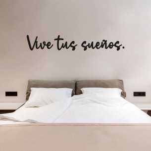 Frase en madera para...