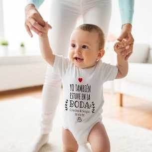 Body bebé personalizado boda 2