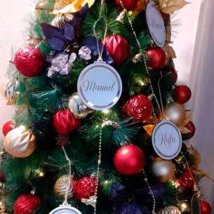 Bolas de navidad con nombre... 2