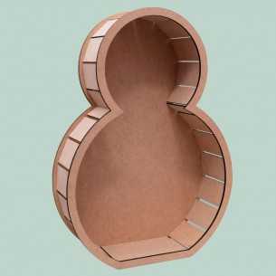 Caja navideña personalizada...