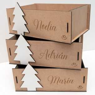 Caja personalizada madera -...