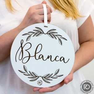 Placas con nombres grabados 2