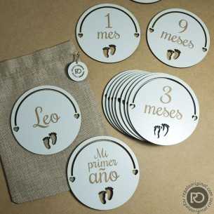 Cumple mes bebe grabado en... 2