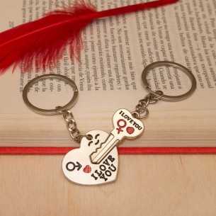 Llavero llave y corazón... 2
