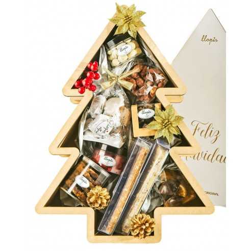 Caja de Navidad en forma de abeto Caja aguinaldo Regala Original