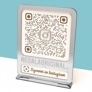 Placa Instagram...